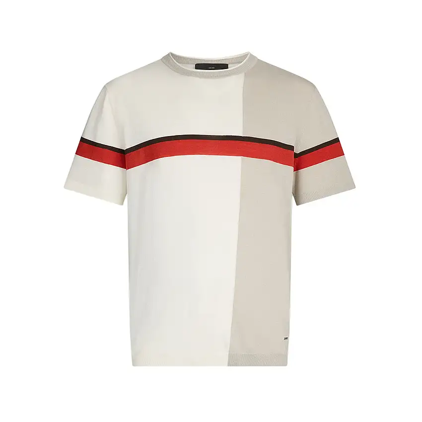 T-shirt Uomo Color-block in maglia