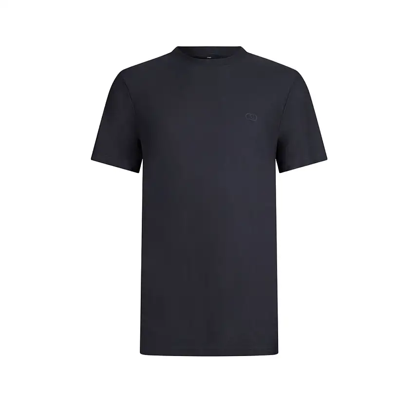 T-shirt Uomo girocollo in crêpe