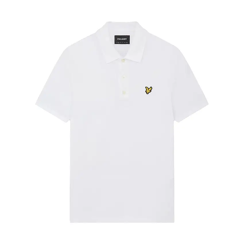 Polo Uomo Plain tre bottoni