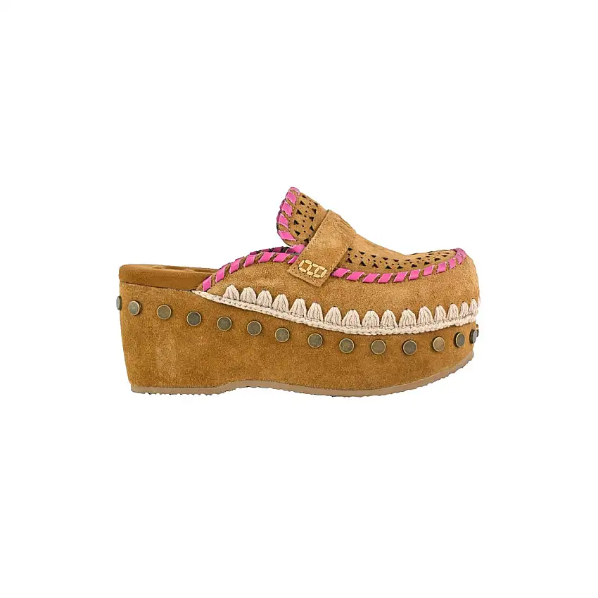 Zoccolo Donna Clog Leather