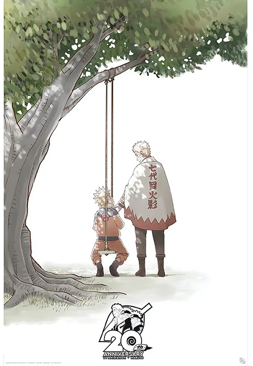 Naruto - 20 Years Anniversary Maxi - Poster