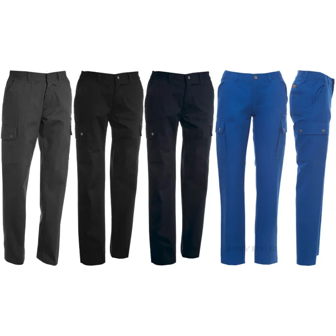 Pantalone Da Lavoro Multitasche 100% Cotone Twill Forest Donna - Payper  FOREST LADY