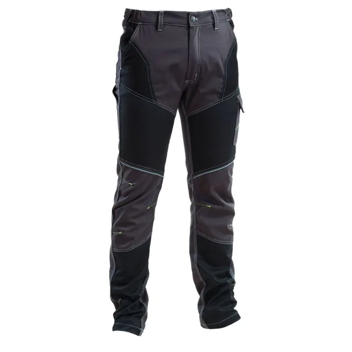 Pantalone da Lavoro Multitasche Stretch Slim Fit Elasticizzato P&P Loyal Jump JMP02-536