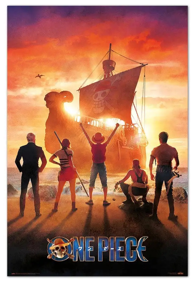 One Piece - One Piece Netflix: Straw Hat Pirates Maxi - Poster