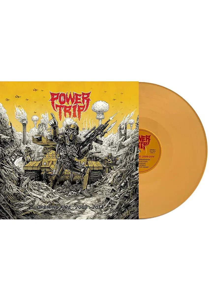 Power Trip - Opening Fire: 2008 - 2014 Yellow - Colored Vinyl