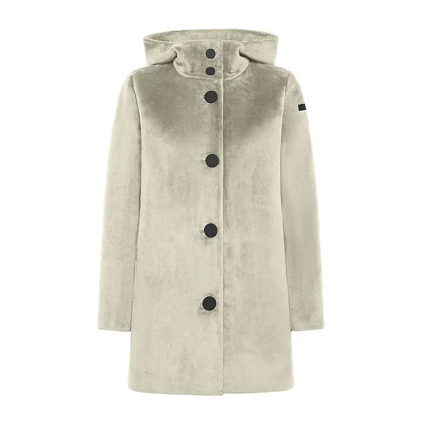 Parka Donna in velluto tinta unita