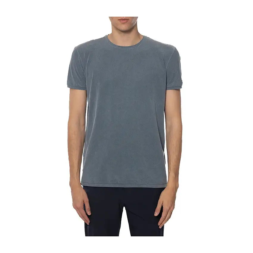 T-shirt Uomo Techno Wash girocollo