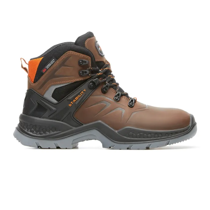 Scarpe Antinfortunistiche Exena Everest_Brown S3 CI WR SRC - A0206V103
