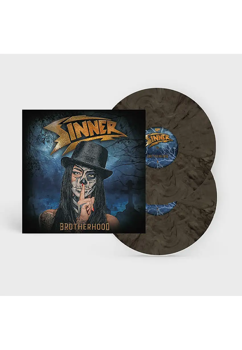 Sinner - Brotherhood Clear/White/Black - Marbled 2 Vinyl