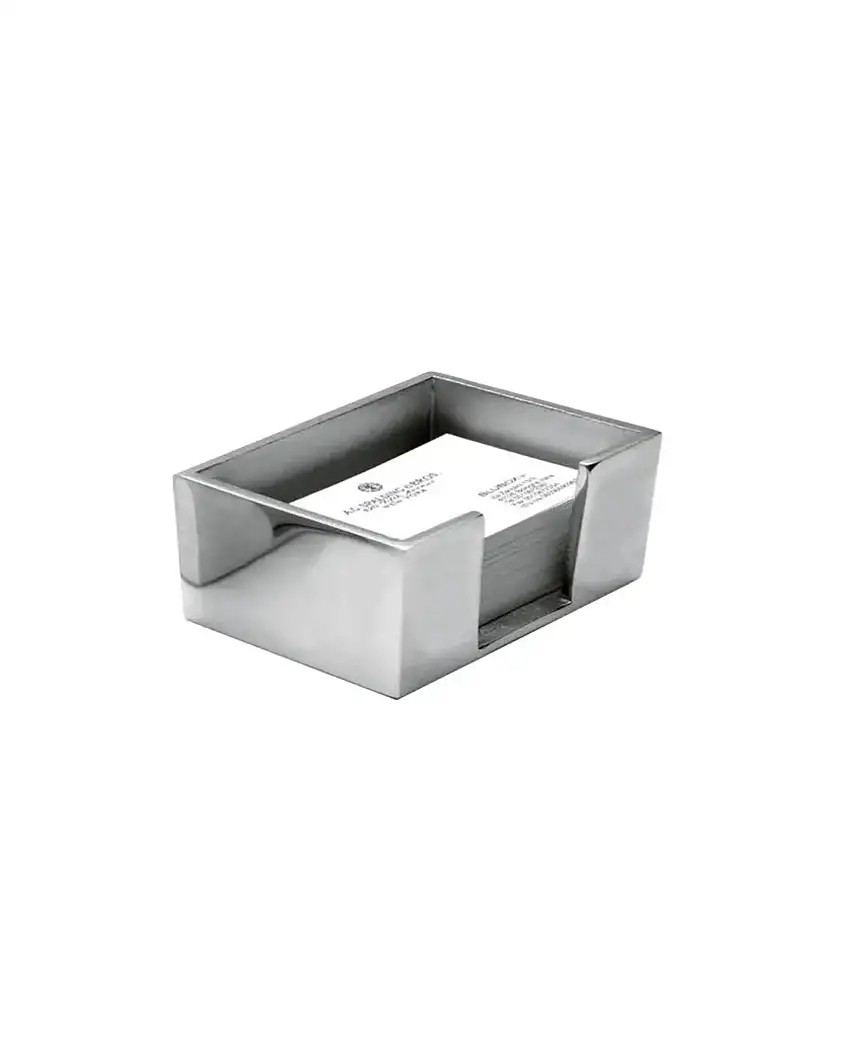 A.G. Spalding&Bros. Accessorio Scrivania Visiting Card Holder Argento Unisex