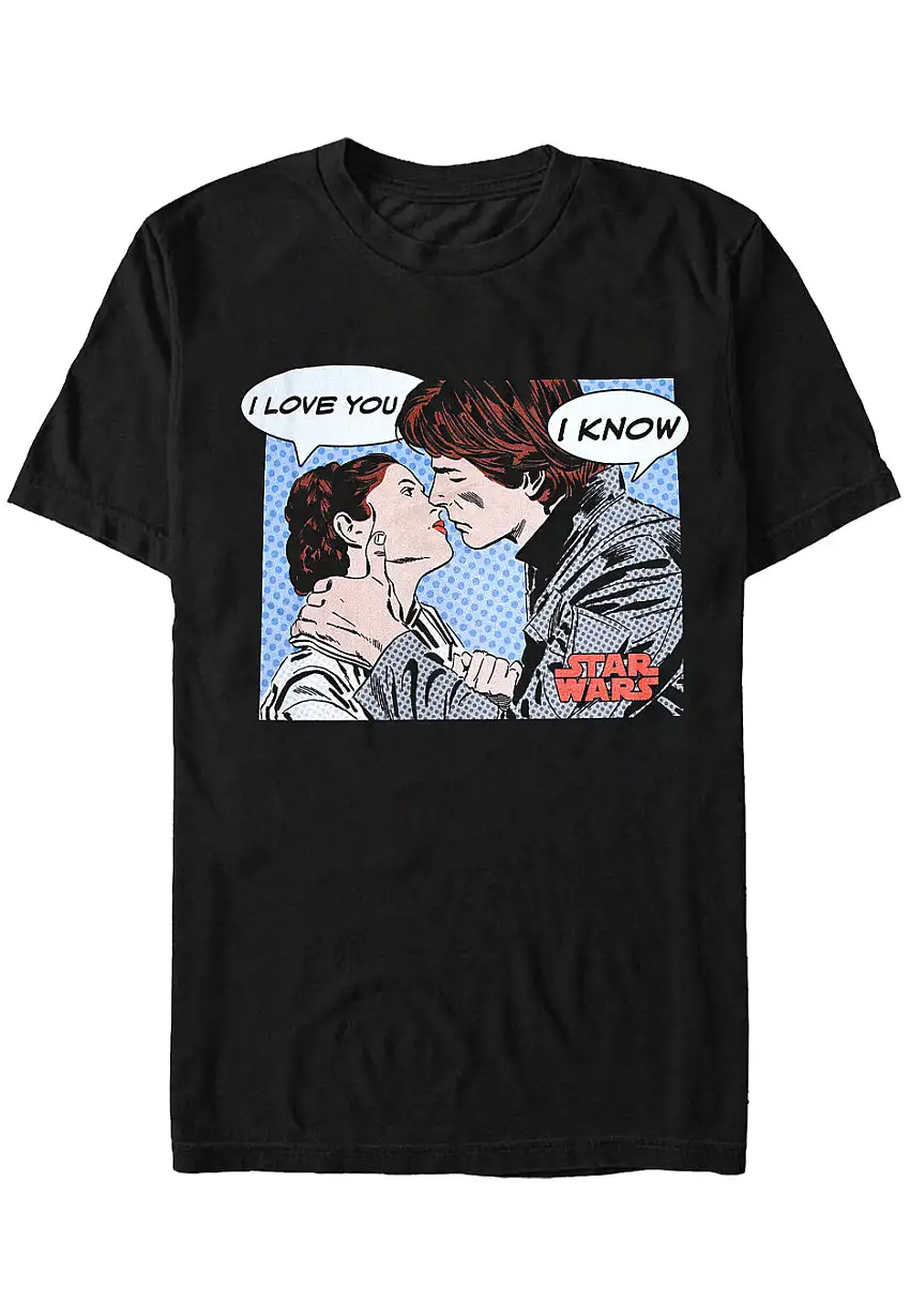 Star Wars - Leia Han Solo Love - T-Shirt