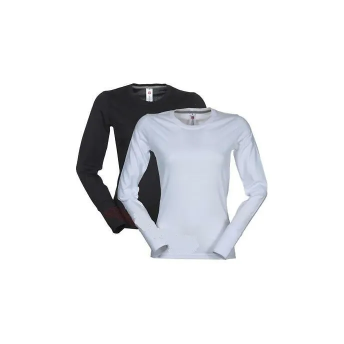 T-shirt Girocollo a Manica Lunga in Cotone Pineta Donna - Payper AY 7501