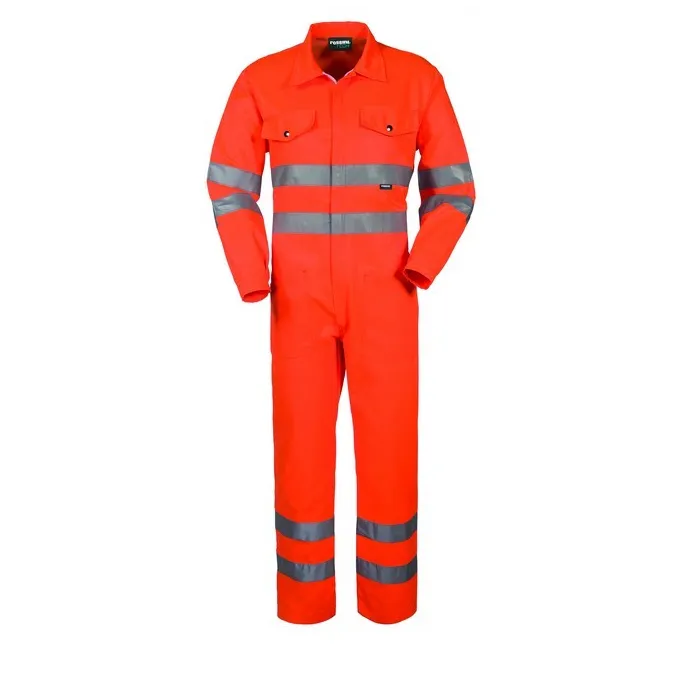 Tuta da Lavoro Alta Visibilità Multitasche Rossini Hi-Vis A40117