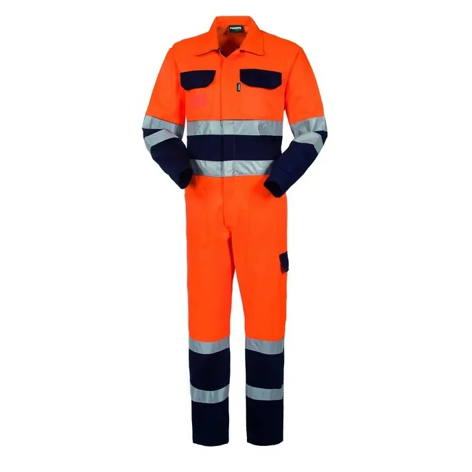 Tuta da Lavoro Alta Visibilità Multitasche Rossini Hi-Vis A40130