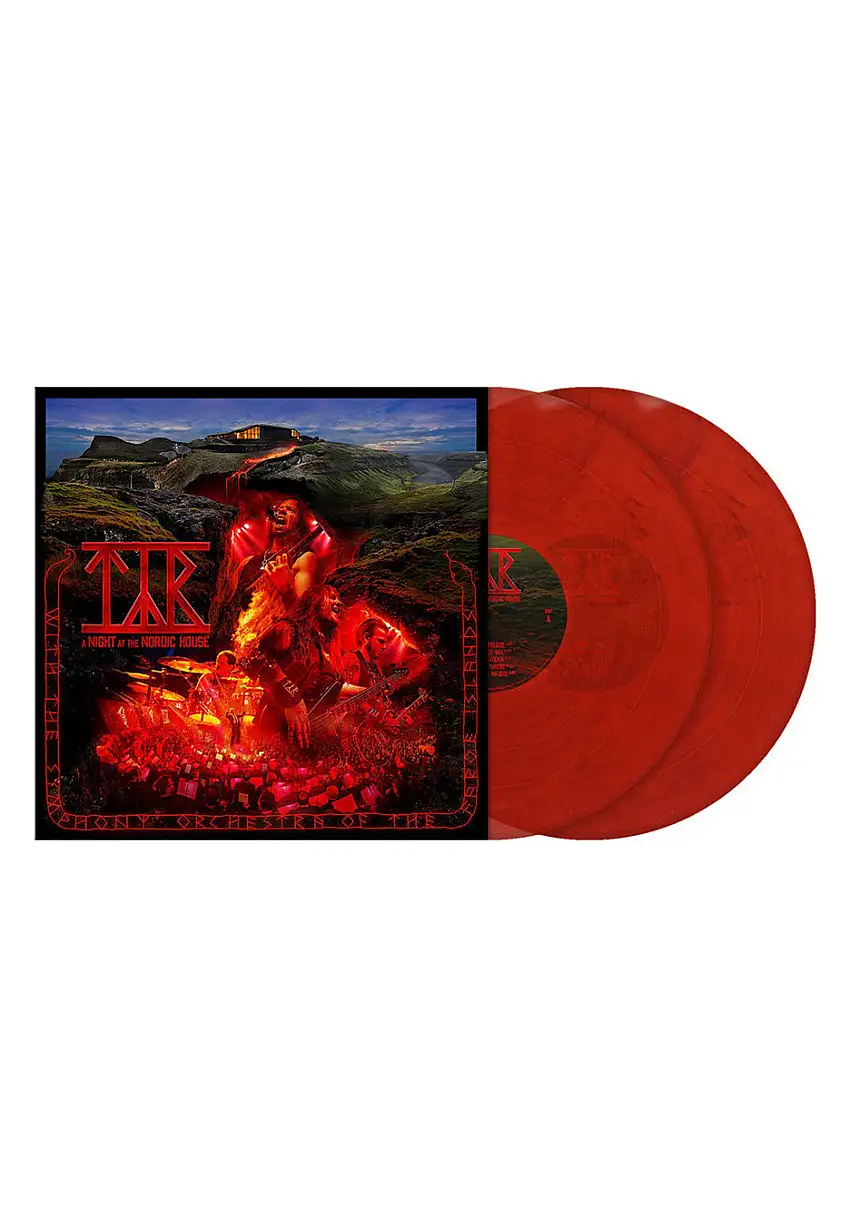 Tyr - A Night At The Nordic House Red - Marbled Vinyl