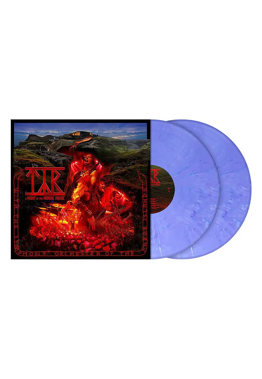 Tyr - A Night At The Nordic House Blue - Marbled Vinyl