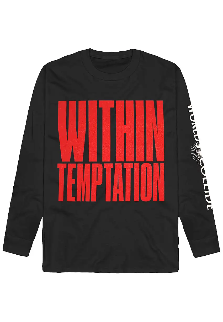 Within Temptation - Worlds Collide - T-Shirt a maniche lunghe