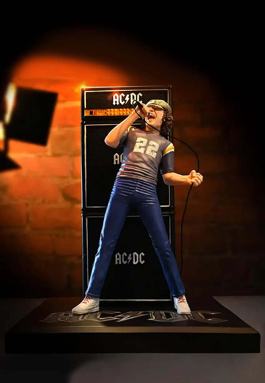 AC/DC - Brian Johnson Rock Iconz - Statua