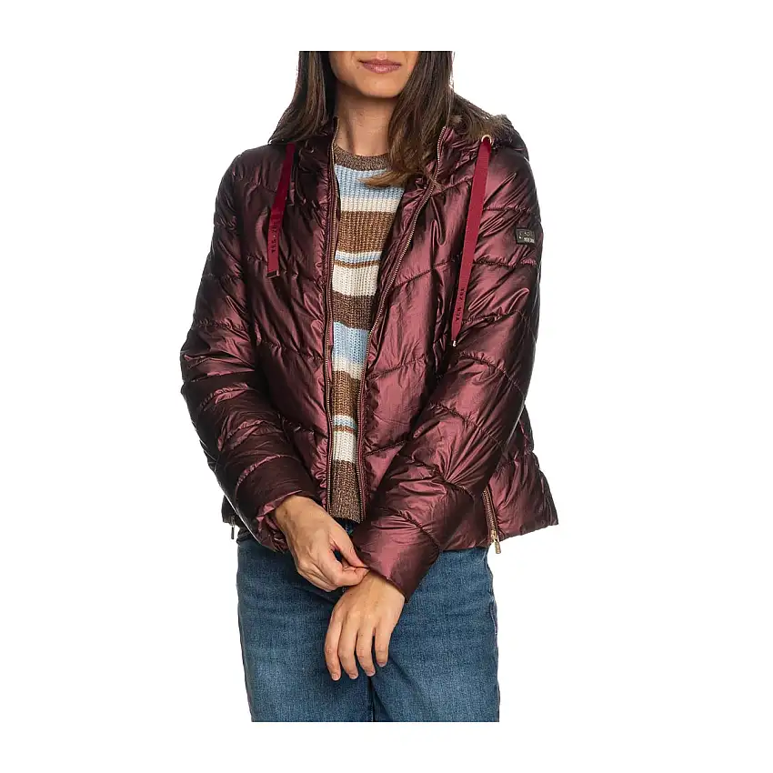 Piumino Donna cappuccio con coulisse