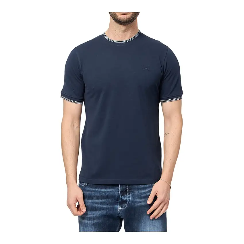 T-shirt Uomo con bordini rigati