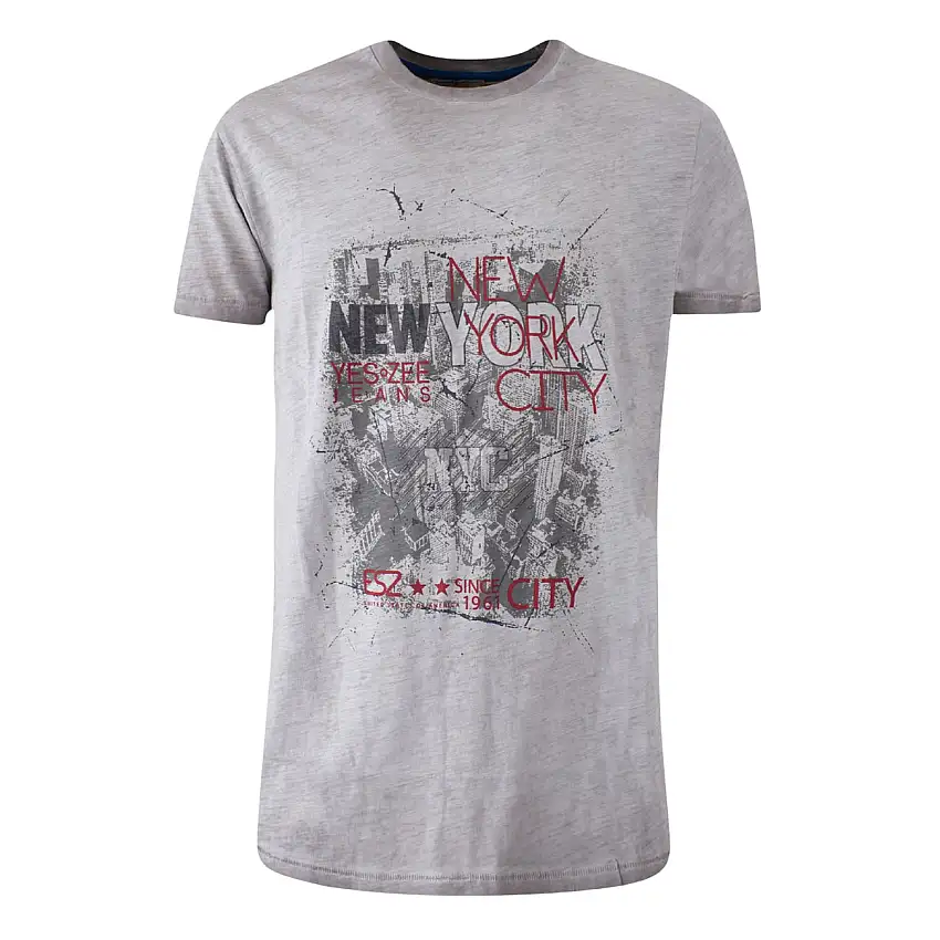 T-shirt Uomo stampa city frontale