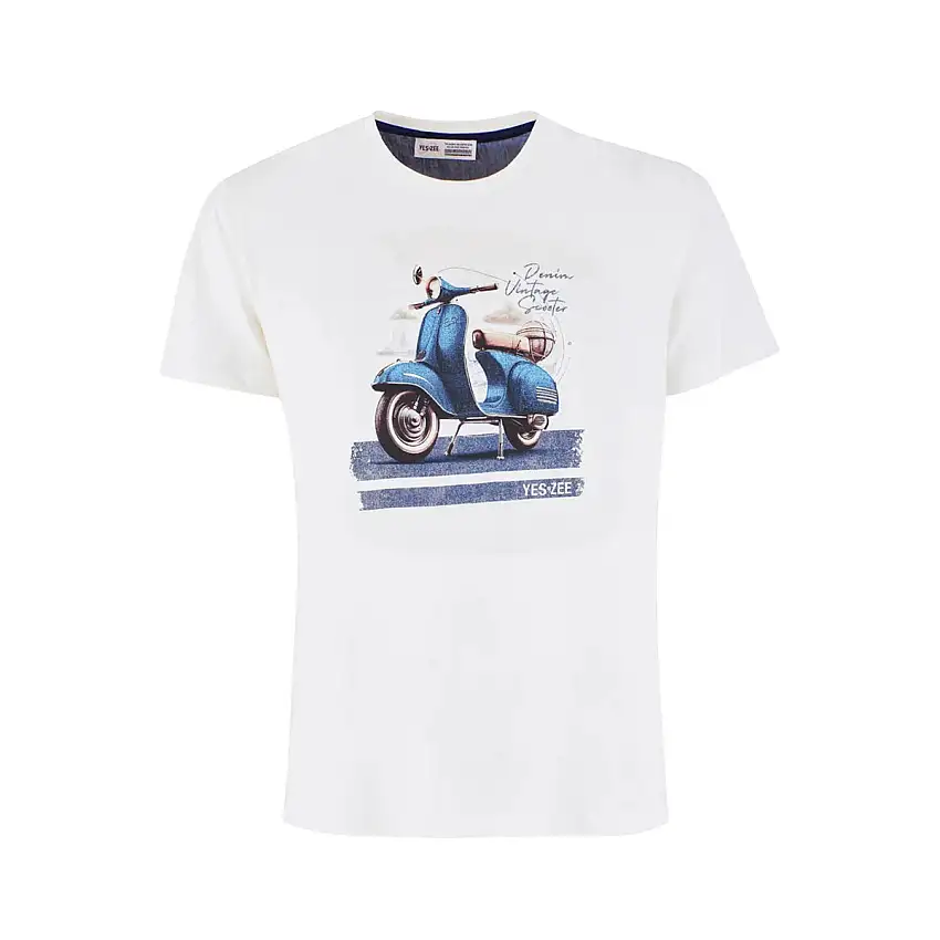 T-shirt Uomo stampa Vespa frontale